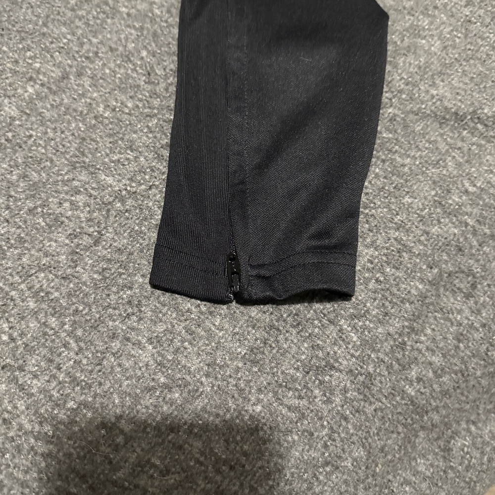 Women’s Black Adidas Tiro track pants with pink stripes. - Picture 7 of 7